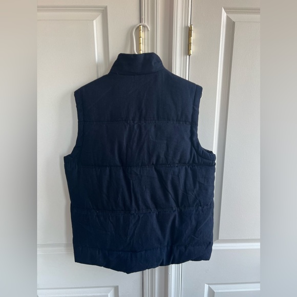 Zara Jackets & Coats Zara Denim Puffer Vest Large Poshmark